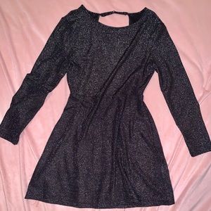 Black sparkly cocktail dress